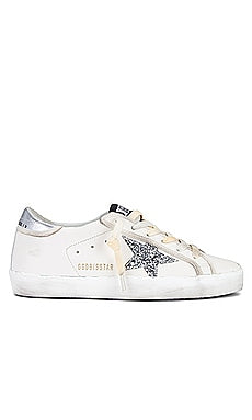 Golden Goose Superstar White Silver Star