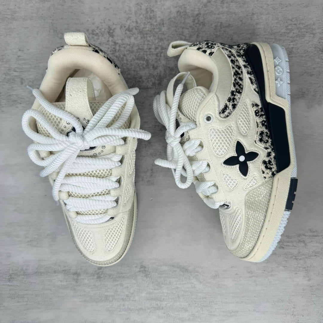 LV Skate — White strass