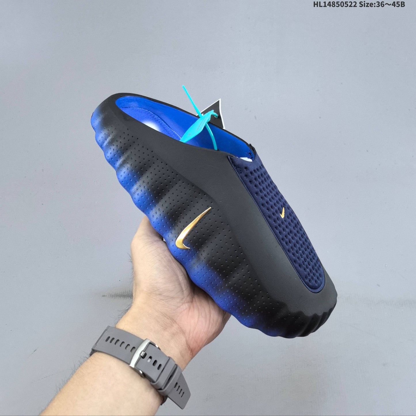 Nike Slide — Fragment Black/Blue