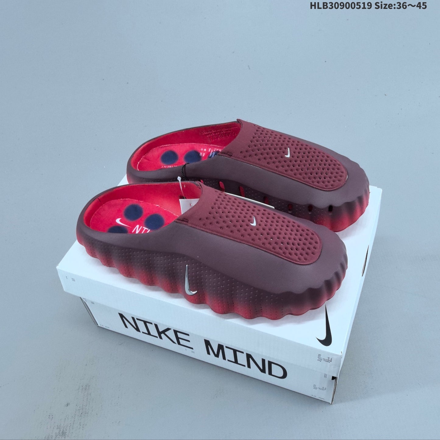 Nike Slide — Garnet